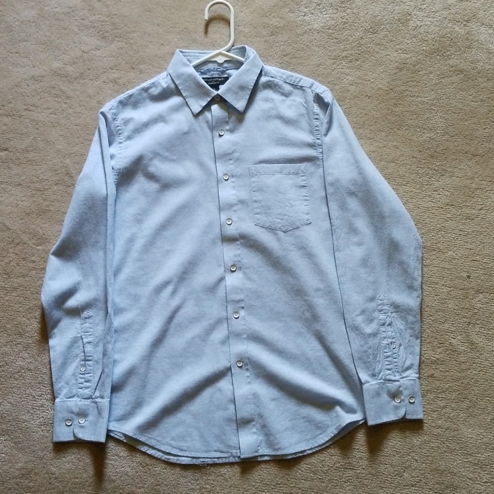 Banana Republic light blue button up